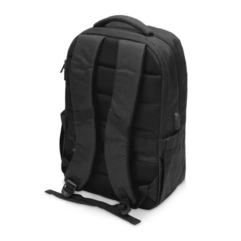 Антикражный рюкзак «Zest» для ноутбука 15.6', синий, серый, синий нэйви, черный. Артикул о95445