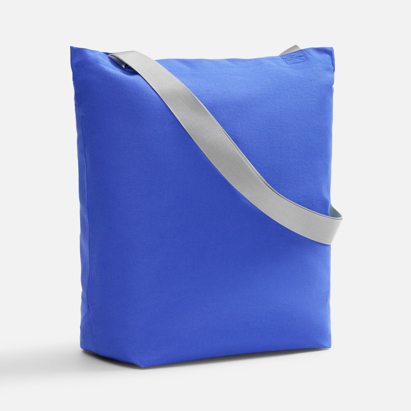 Шопер B5, синий с широкими ручками 8 цветов. Артикул р19269