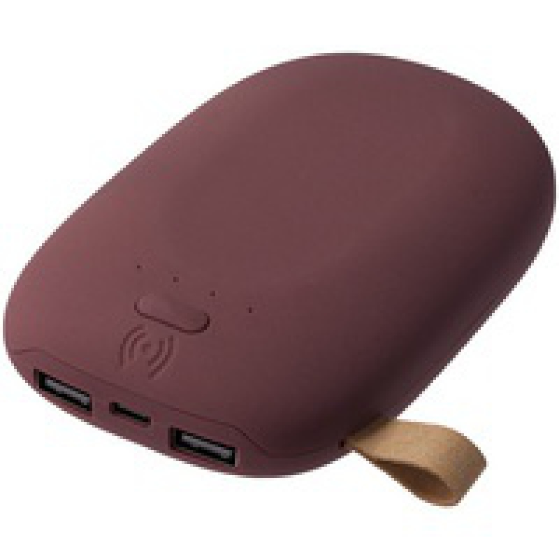 Аккумулятор с беспроводной зарядкой Pebble Wireless 9000 мАч, 5 цветов. Артикул р7042