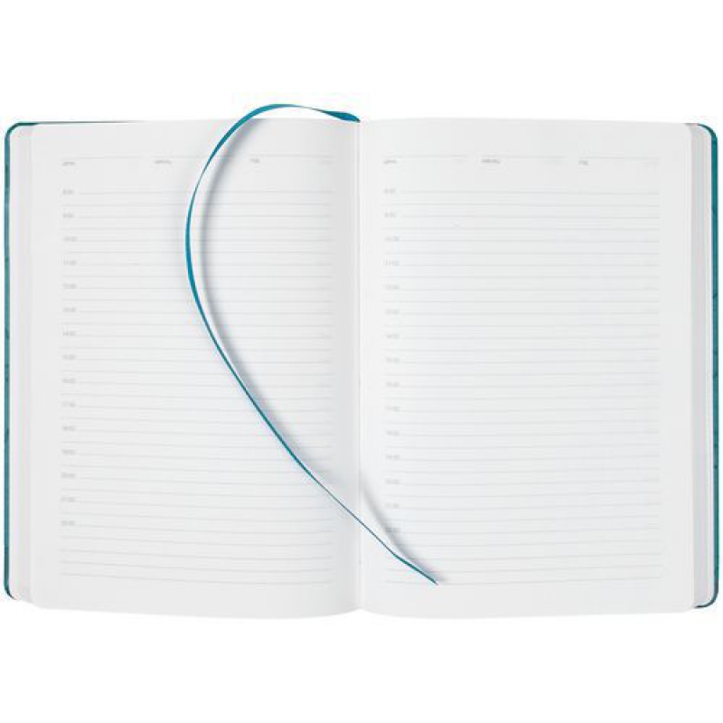 Ежедневник Gems, недатированный, бирюзовый, черный, темно-синий. Артикул р4598