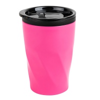 Термокружка NEON, 350мл, розовый, оранжевый. Артикул и54000
