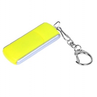 USB 2.0 - флешка промо на 16 Гб с прямоугольной формы с выдвижным механизмом, 7 цветов. Артикул о6040.16