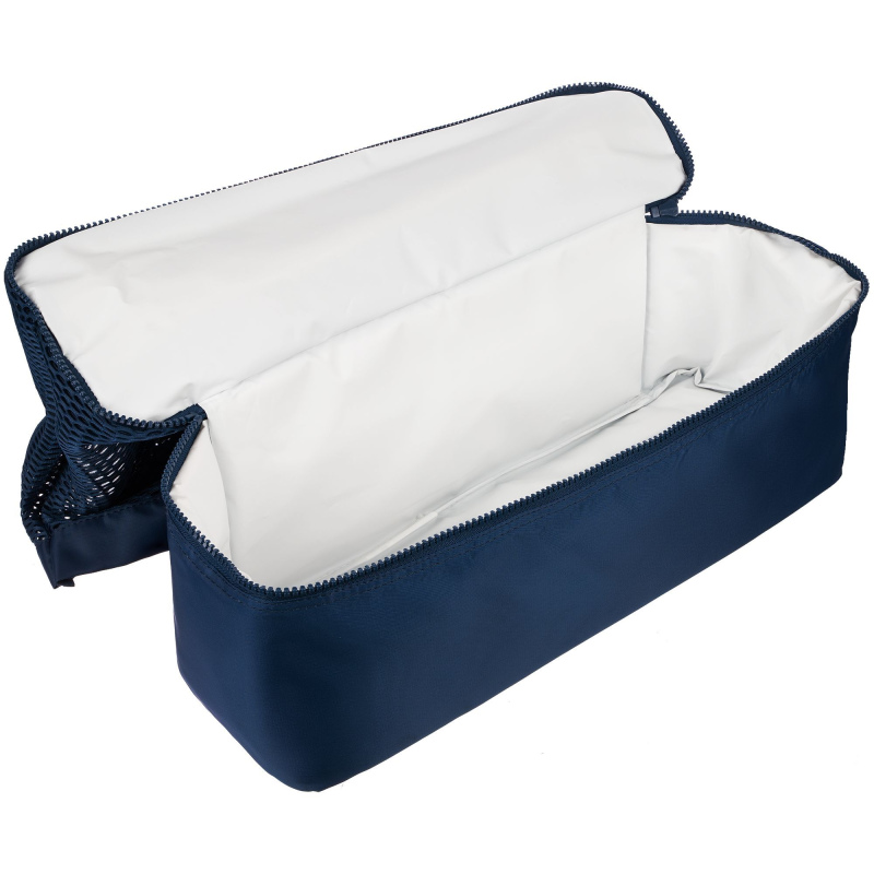 Шопер с термоотделением Verkko, темно-синий, серо-голубой. Артикул р15463