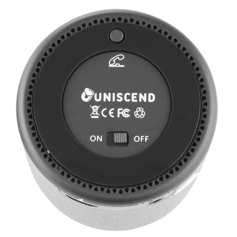 Беспроводная колонка Uniscend Grinder, синяя, серая, черная. Артикул р1635