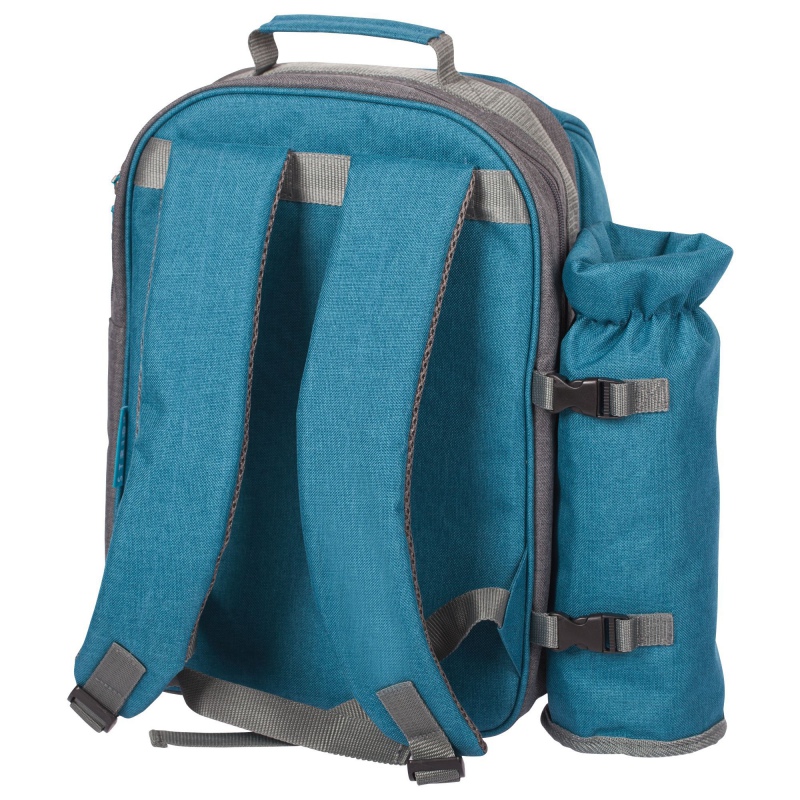 Набор для пикника Fridag на 2 персоны, темно-синий с серым, серый с голубым. Артикул р3900