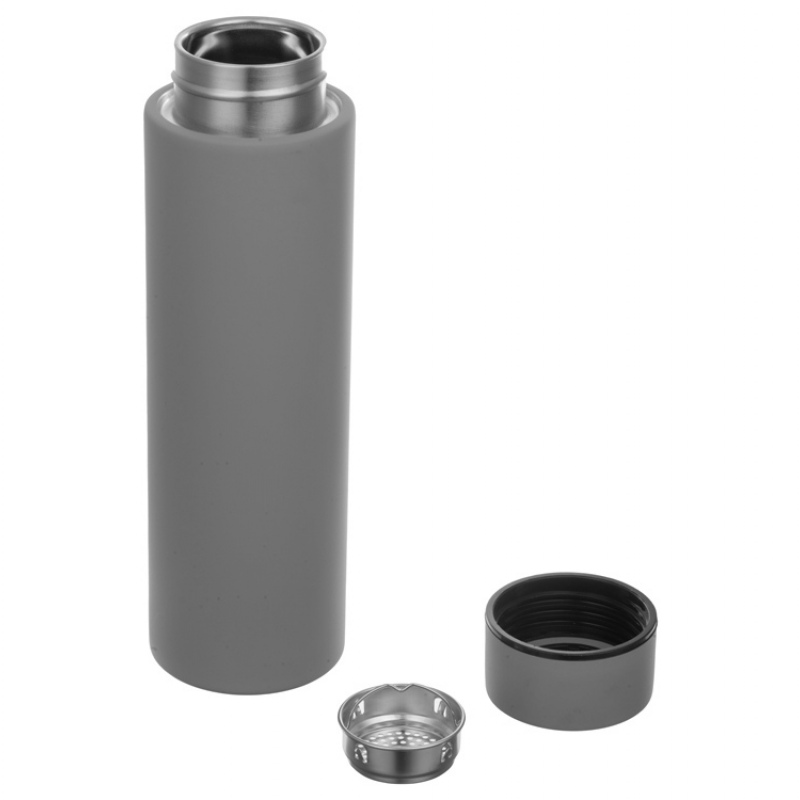 Вакуумный термос с медной изоляцией «Torso», 480 мл, серый, темно-синий, черный. Артикул о88005