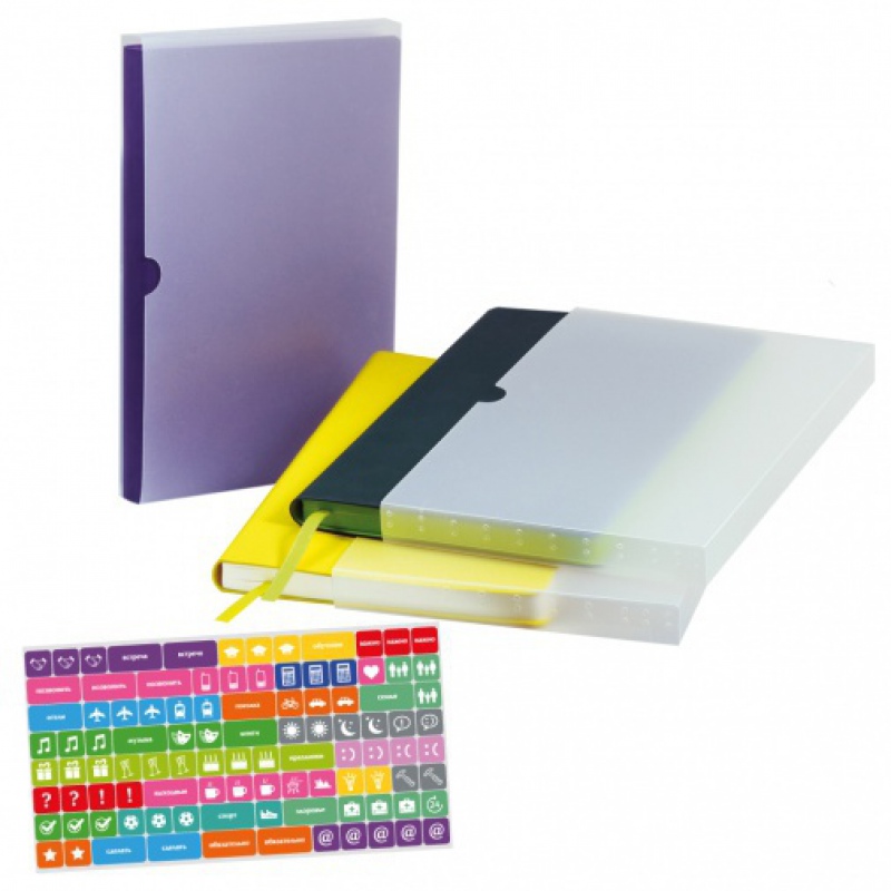 Ежедневник недатированный, Portobello Trend, Latte NEW, 11 цветов. Артикул е15254