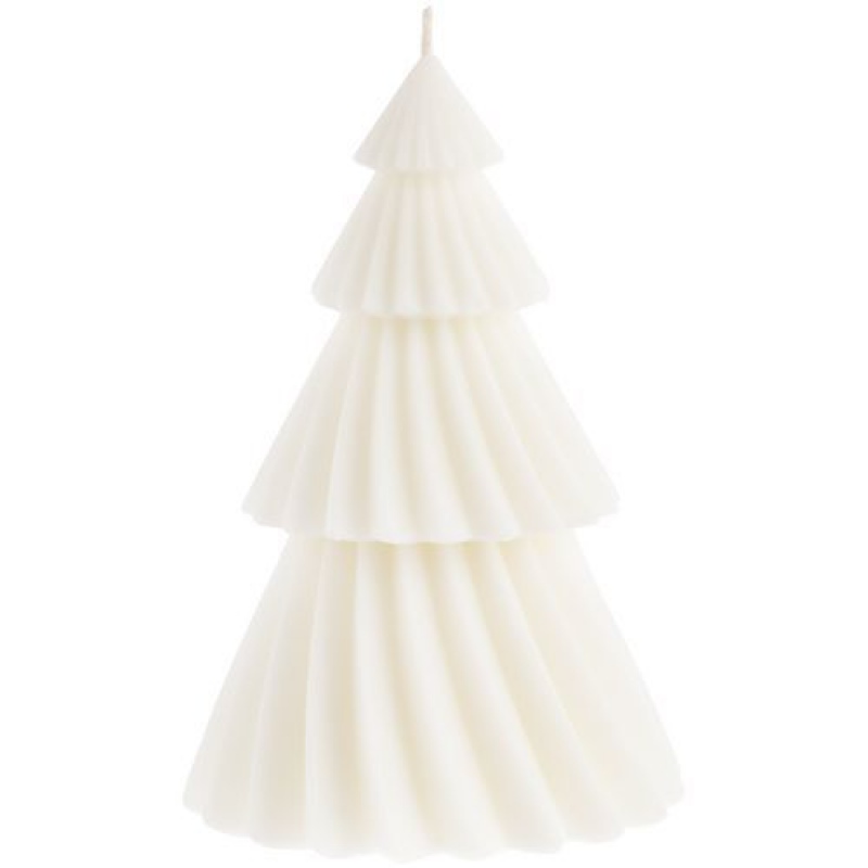 Свеча Sparklet, Свеча Snowtree, белая. Артикул р19346.60, р19347.60