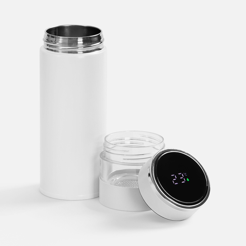 Смарт-бутылка с инфьюзером Thermory ver.2, черная, белая. Артикул р18731