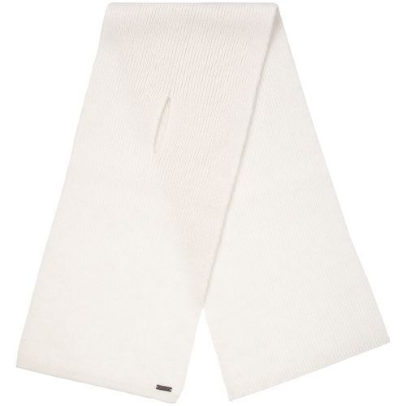 Шарф Bernard, светло-серый, темно-синий, молочно-белый, коричневый (терракота). Артикул р20086