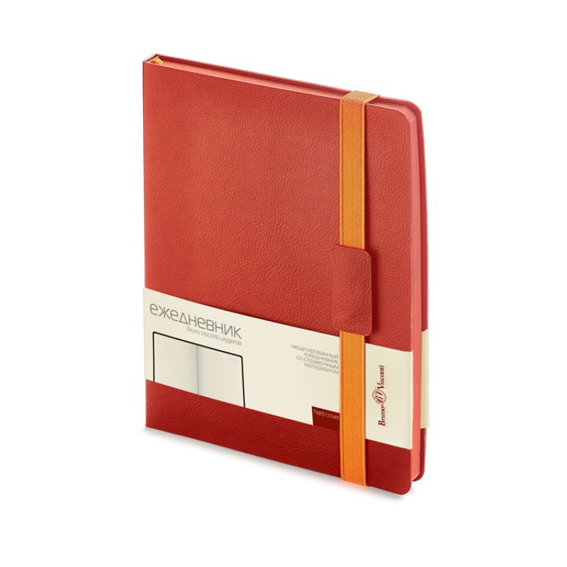 Ежедневник недатированный B5 «Leggenda», 9 цветов. Артикул о3-514