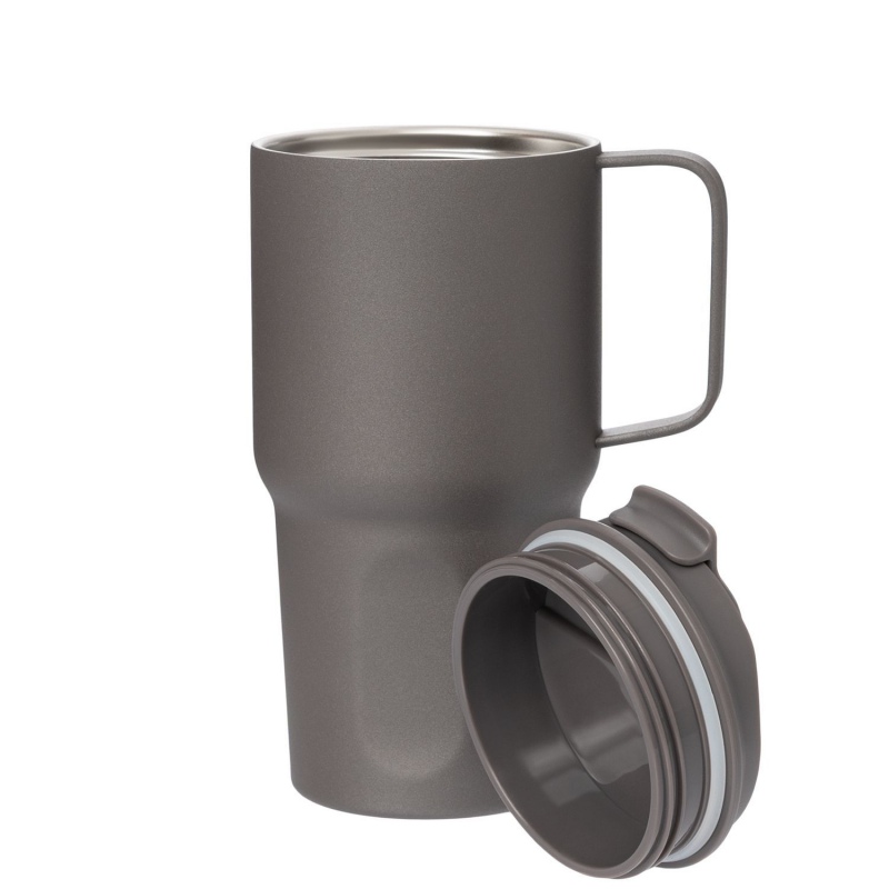 Термокружка вакуумная Aventura, синяя, серая, черная. Артикул е23010.010