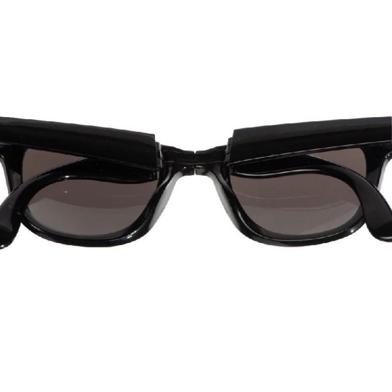 Складные очки с зеркальными линзами «Ibiza»,  белый, черный. Артикул о83150