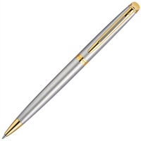 Ручка шариковая Hemisphere, серебристый/золотистый, серебристый. Артикул о30653