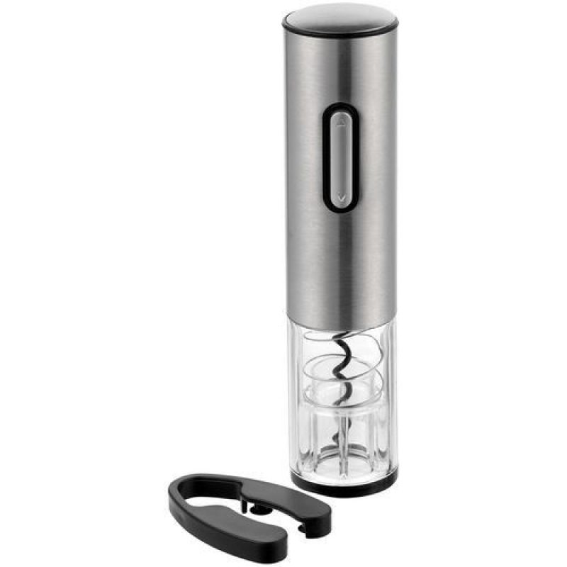 Винный набор Wine Diesel, серебристый, черный. Артикул р20051