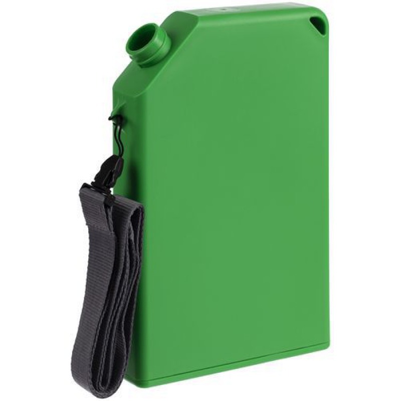 Плоская бутылка для воды Flacon, 4 цвета. Артикул р16598