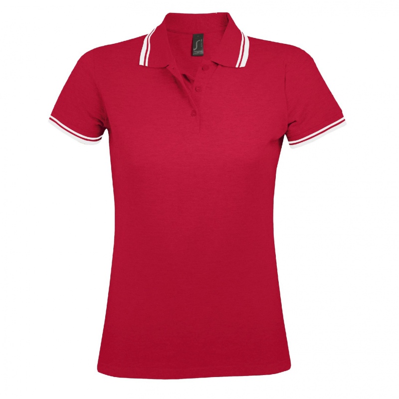 Рубашка поло женская PASADENA WOMEN 200, 10 цветов. Артикул р5852, р00578794