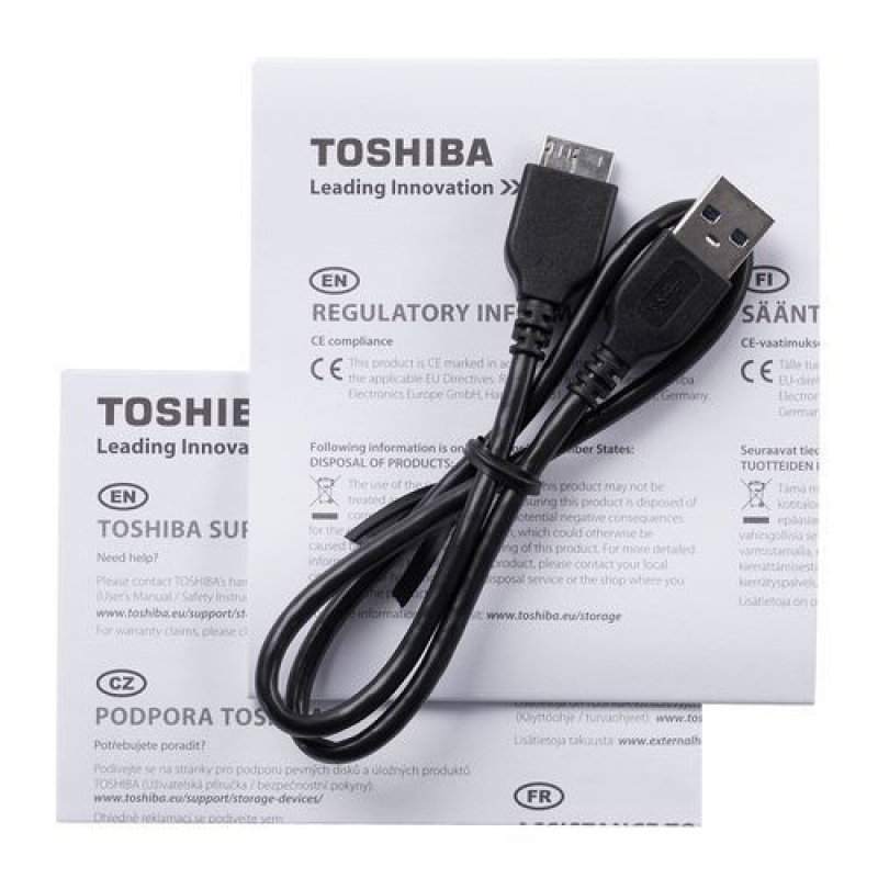 Внешний диск Toshiba Canvio, USB 3.0, 1Тб, черный. Артикул р7471.30