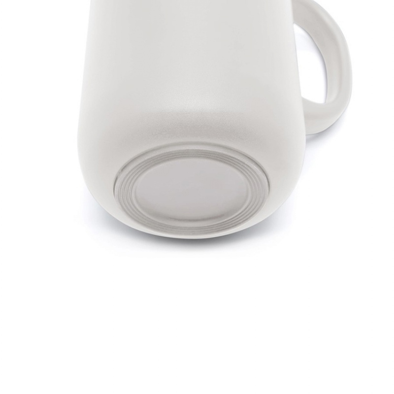 Термокружка THERMOcafe «TCCM-460SY», 460 мл, дымчато-синий, бежевый. Артикул о17072