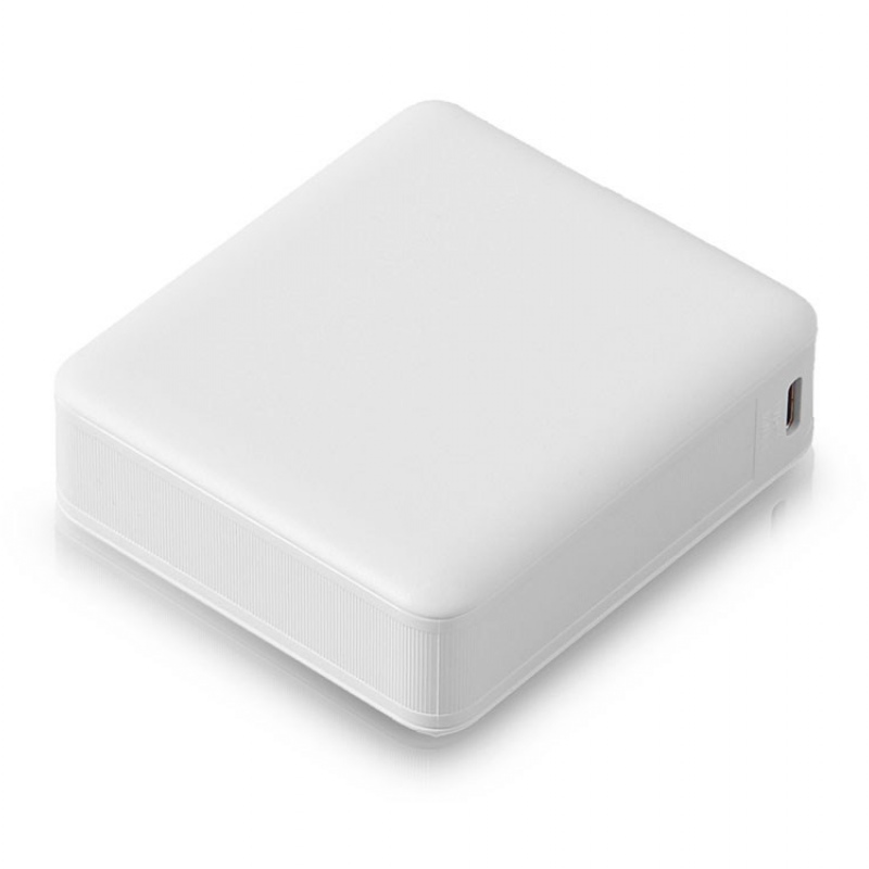 Внешний аккумулятор «Brick 10» с быстрой зарядкой QC/PD, 10000 мАч, белый, черный. Артикул о39231