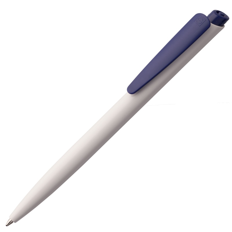Ручка шариковая Senator Dart Polished, белая с зеленым, красным, синим. Артикул р6308