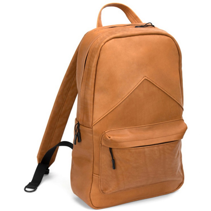 Рюкзак «Бэррон», оранжевый, коричневый, черный. Артикул о66000