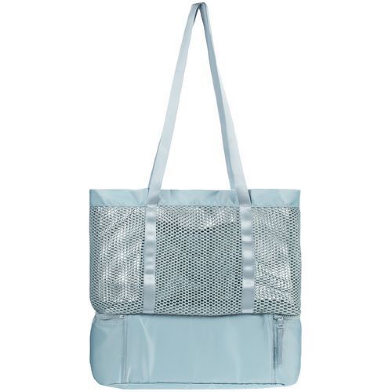 Шопер с термоотделением Verkko, темно-синий, серо-голубой. Артикул р15463