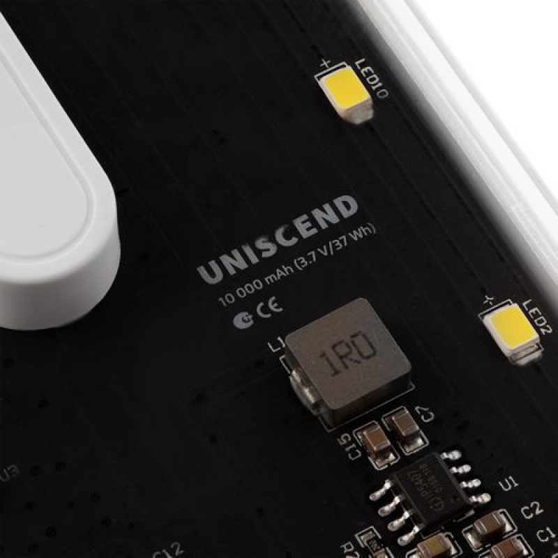 Аккумулятор Trellis Digital 10000 мАч, темно-серый, белый. Артикул р23106