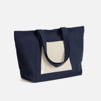 Шопер Shophop, синий с неокрашенным, серый с неокрашенным, черный с неокрашенным. Артикул р17296