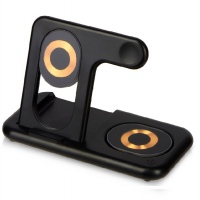 Беспроводная зарядная станция 3-в-1 «MajestIQ», 15 Вт. Артикул о188101