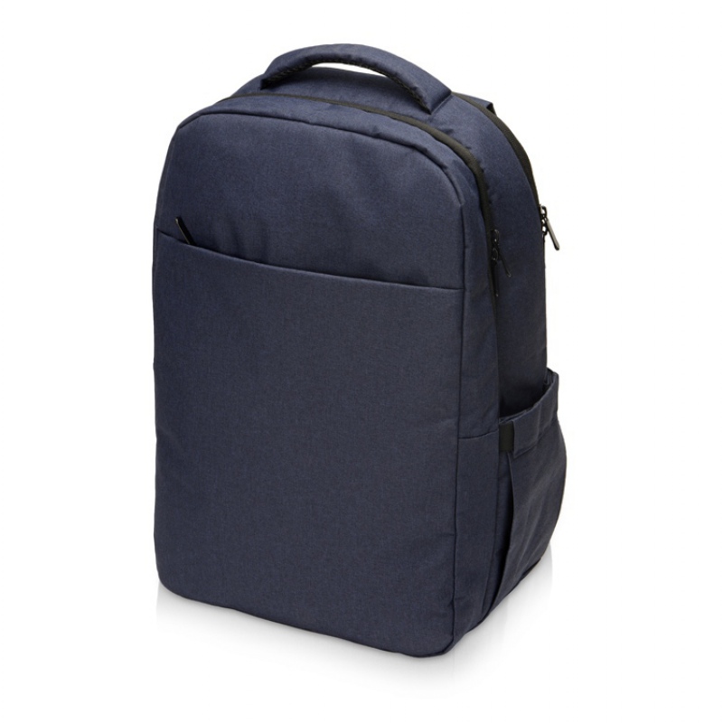 Антикражный рюкзак «Zest» для ноутбука 15.6', синий, серый, синий нэйви, черный. Артикул о95445