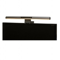 Лампа для монитора «PractIQ» с управлением жестами, 66 LED, металл, черный. Артикул о186170